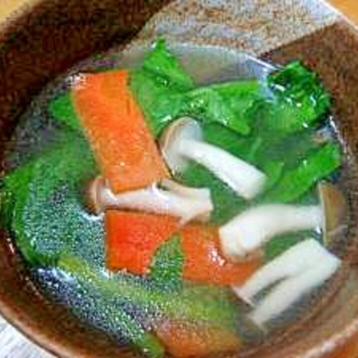 我が家の中華スープ 具材はなんでも良いですよ